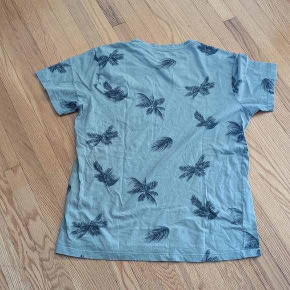 Jack & Jones Originals Graphic Tee in Teal. 3 For $20 - Picture 4 of 4